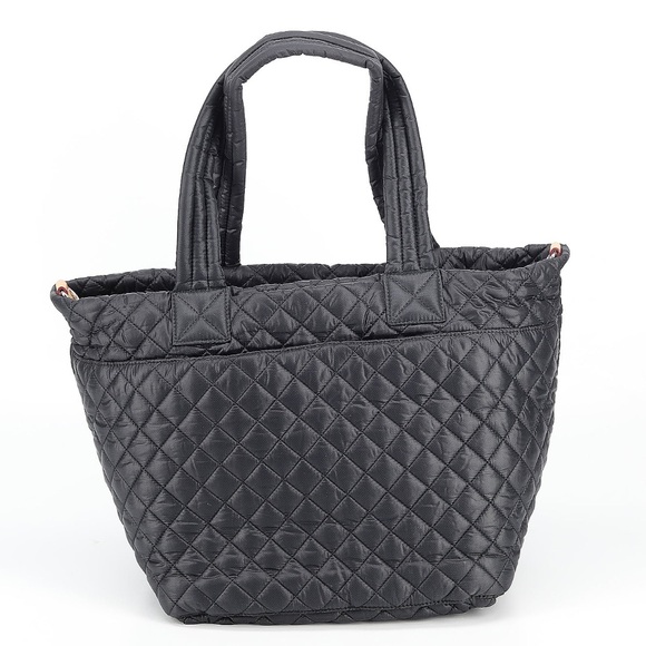 MZ Wallace X Lingua Franca LIMITED EDITION Black Give a Damn Metro Tote NEW - Picture 5 of 13